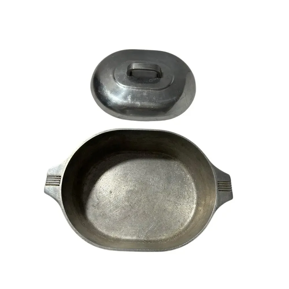 Wagner Ware Magnalite 8 Qt 4265-M Roaster Dutch Oven Pot w/Lid Heavy